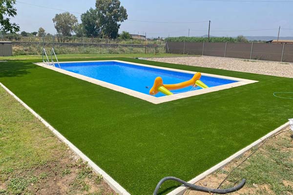 Cesped Reciclado Futbol para Piscinas