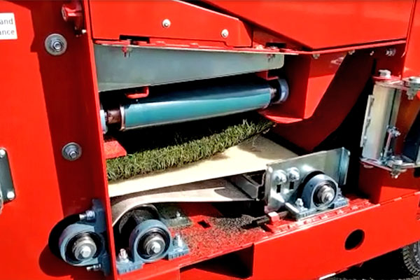 desmontaje césped campos futbol